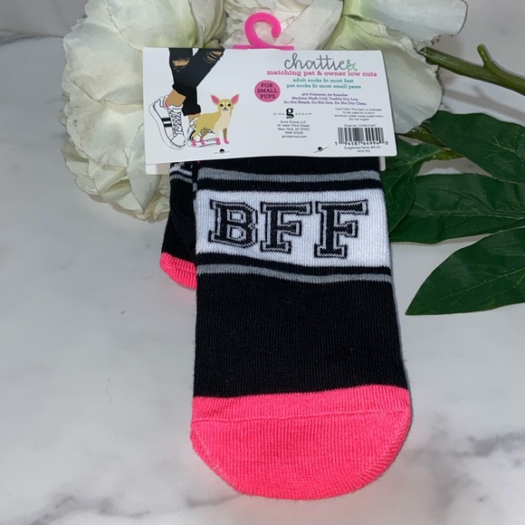 Chatties Matching Pet & Owner Sock Set, Small Pet - Picture 3 of 15